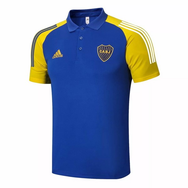 Polo Boca Juniors 2021-22 Azul Amarillo